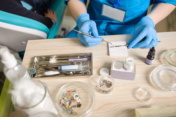 Tools for Endodontics or Root canal treatment
